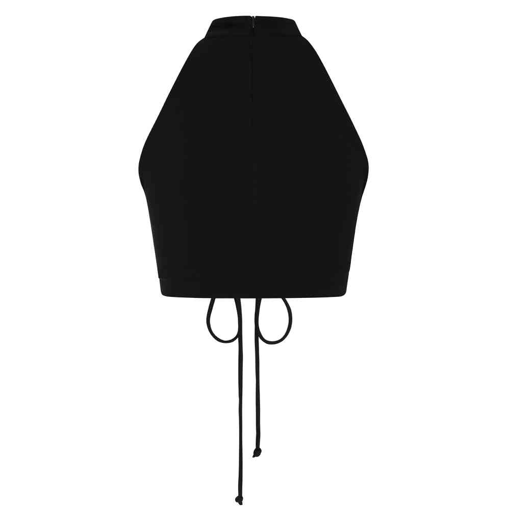 Banned - Isolde Crop top - Schwarz